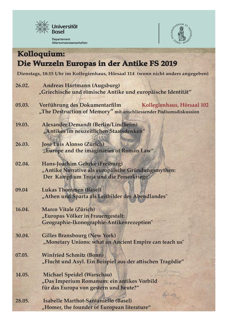The Roots of Europe in Antiquity